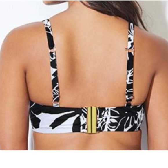 Nwt Bra Size 46G cup Swimsuits For All Underwire Creator Bikini Top - Picture 2 of 6